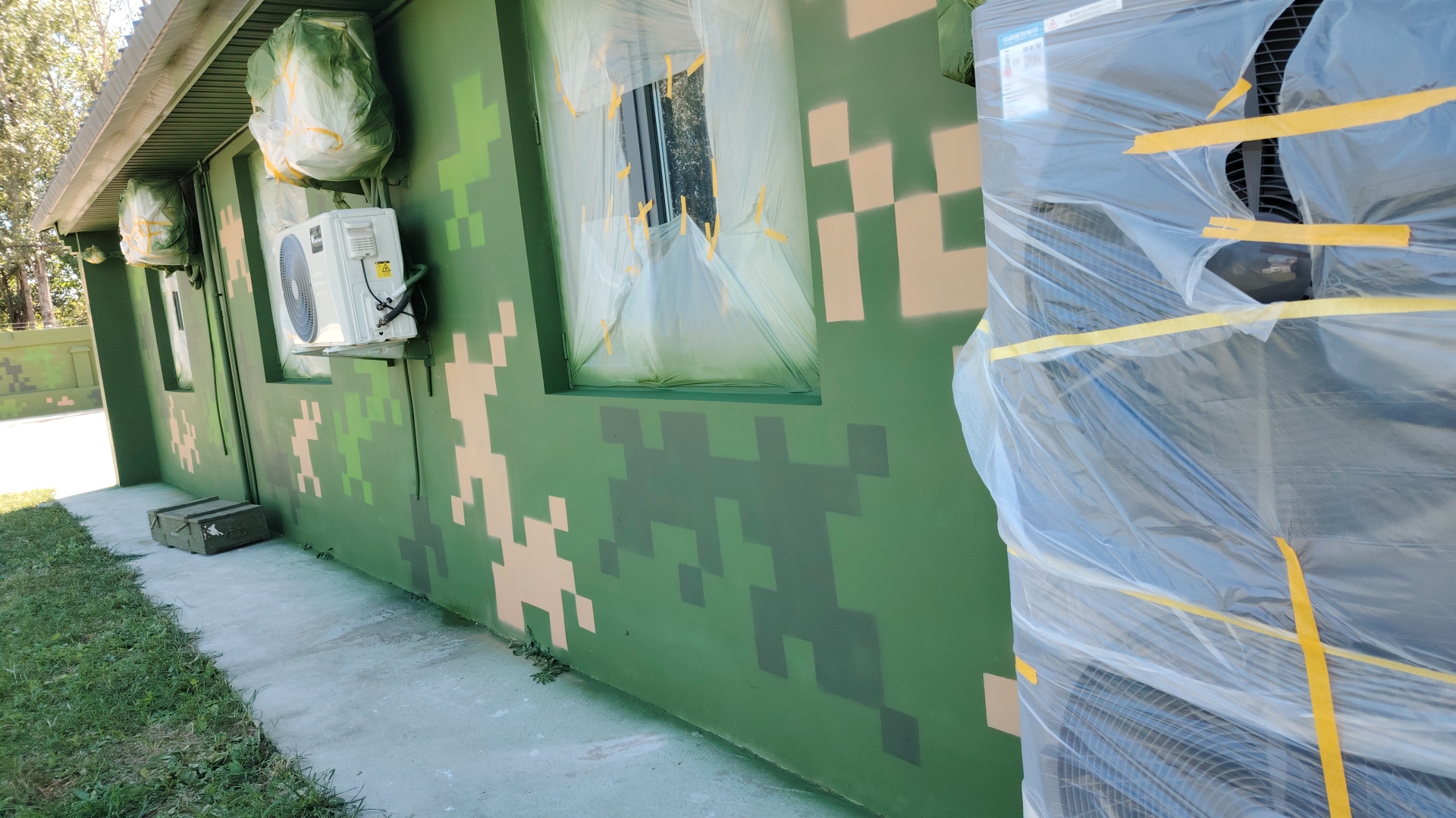 乌鲁木齐外墙迷彩漆施工多少钱 伪装迷彩漆  